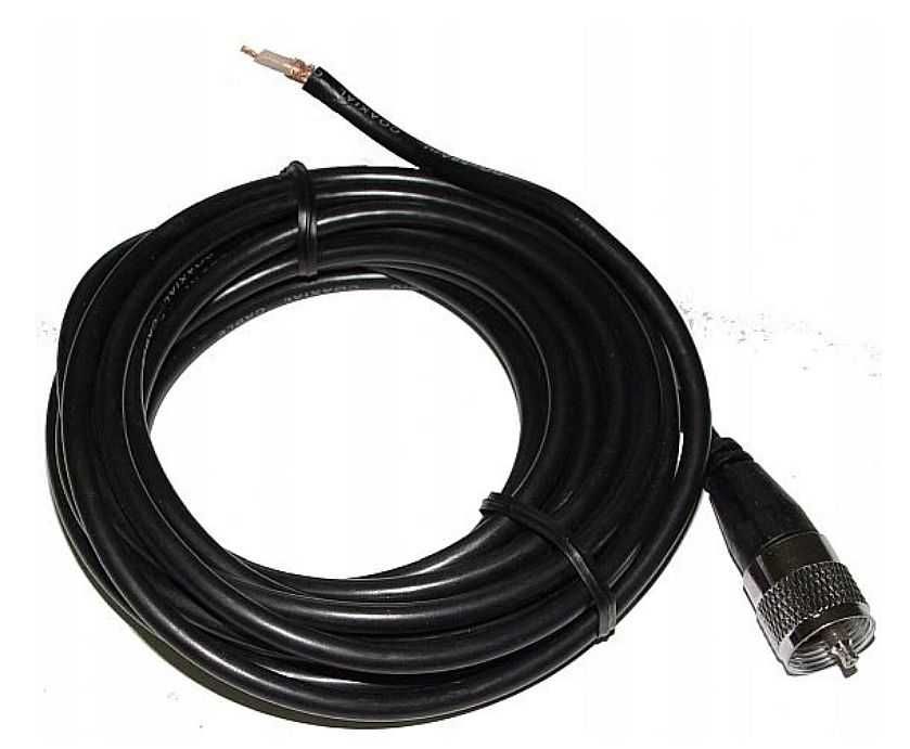 Kabel CB  RG-58 ~3,9 metra z wtykiem  UC-1