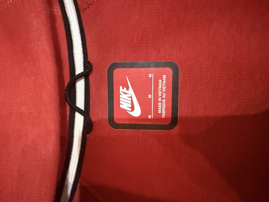 Nike Tech Fleece Red original m стан 10/10