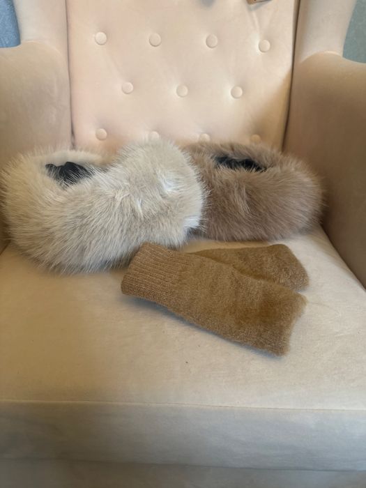 Продам пухнасту хутряну повʼязку на голову