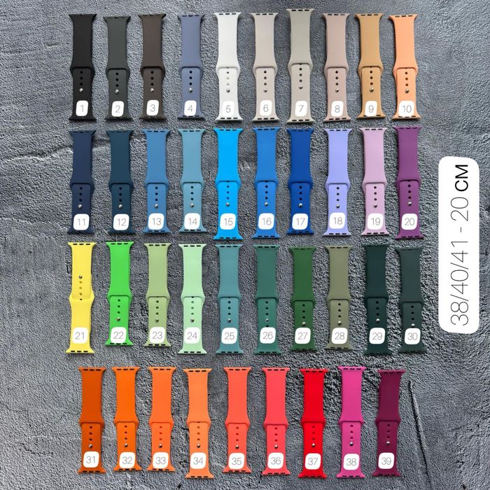 Ремінці для Apple Watch всі розміри