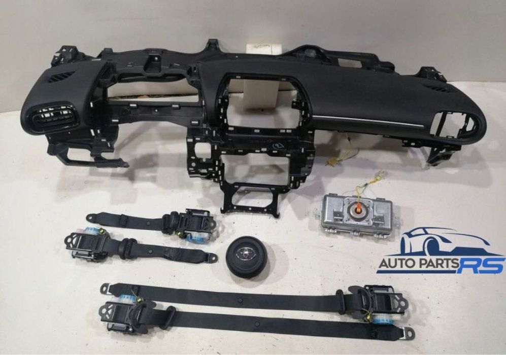 Kit de airbags, tablier e cintos de segurança para Toyota Yaris