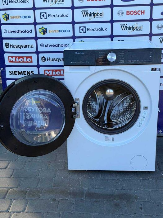 Прально-сушильна машина б/в Washer+Dryer Hisense  85/60/60 бʼєм: 8/5 кг, 1400 об. #08344