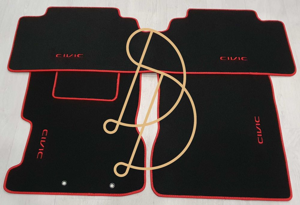 Tapetes auto Alcatifa, Veludo, Borracha e Bagageira com molde original