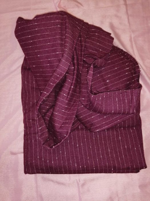 Отрезок ткани Драп цвет бордо с малиной Размер 1,58 * 3,40 м.