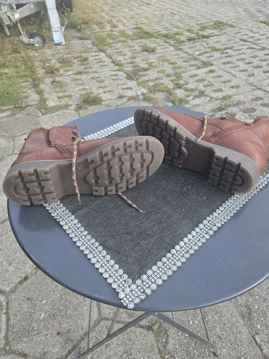 Botki damskie skóra ekologiczna
