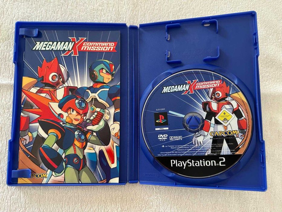 Megaman X Command Mission Sony Playstation 2 PS2 CIB