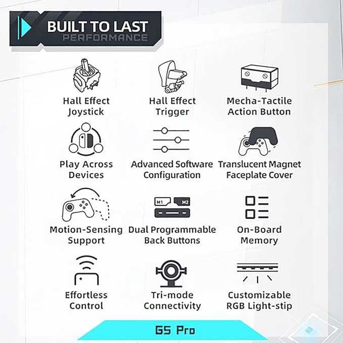 MACHENIKE G5 Pro Hall Gamepad Kontroler Switch PC Android iOS