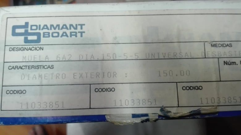 Mó Retificadora Diamante