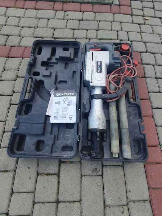 Młot do kucia, wyburzeniowy elektryczny marki Graphite