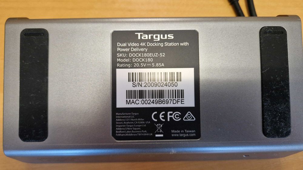 Docking Targus DOCK180439740882465607684