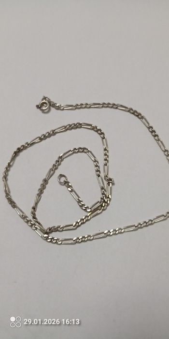 Srebro 925 łańcuszek 50 cm