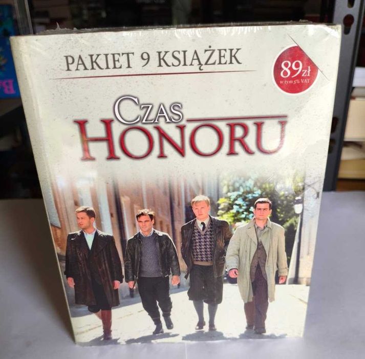 (NOWY) Box Czas Honoru 1-9 UNIKAT Książki