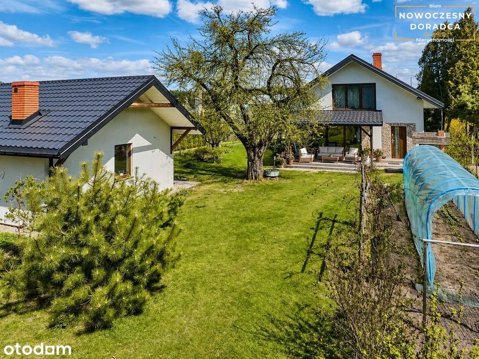 Piękny Dom | 135m2 | 12arów | Garaż 50m2 z piwnicą