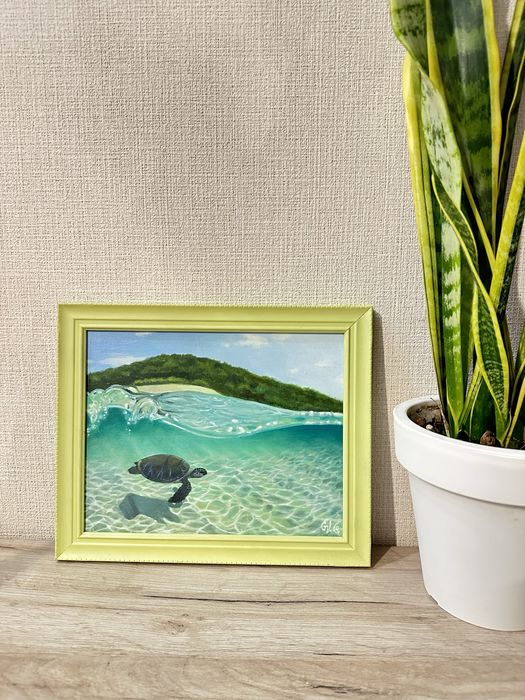 "Море. Між двома світами" Інтерʼєрна картина,  подарунок на новий рік