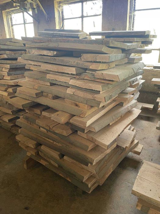 Дошка необрізна, суха, 800/700/40 мм БУК