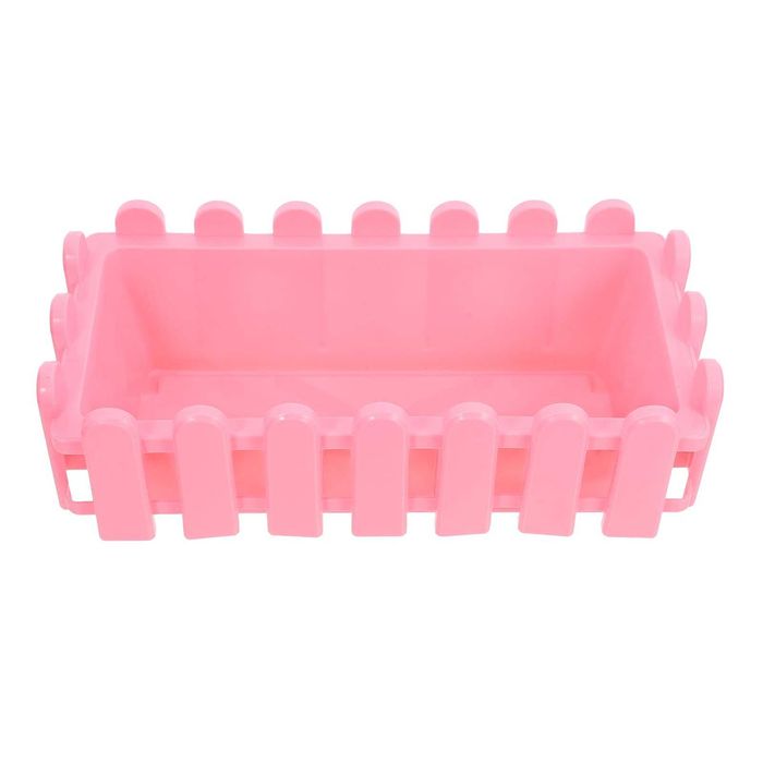 HEMOTON Mini pudełko na kwiaty projekt ogrodzenia plastikowa