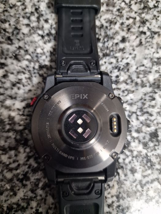 Garmin epix 2  sapphire black titanium 47mm , como novo...