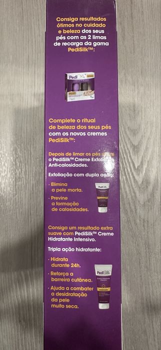 Lima elétrica PediSilk Aqualight c/ acessórios