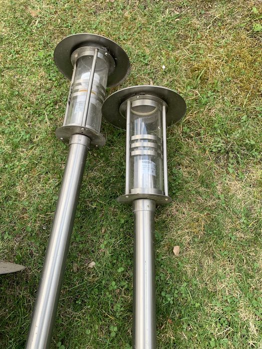 Lampy ogrodowe  używane  stojące