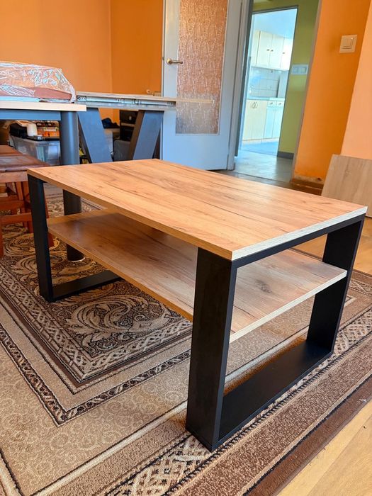 Stolik kawowy ława loft