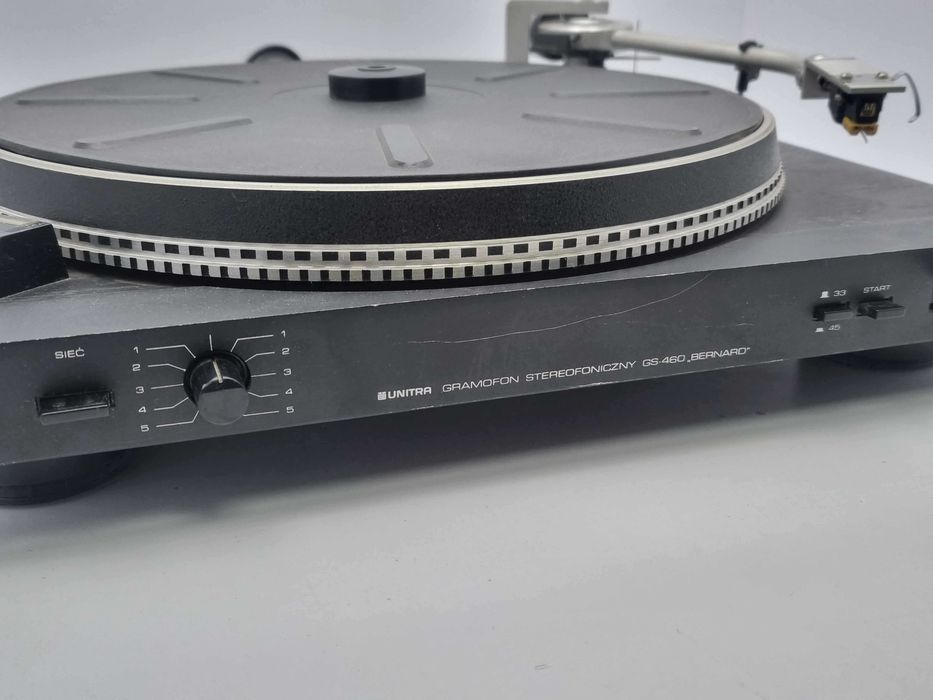 Gramofon Unitra GS-460 Bernard Czarny