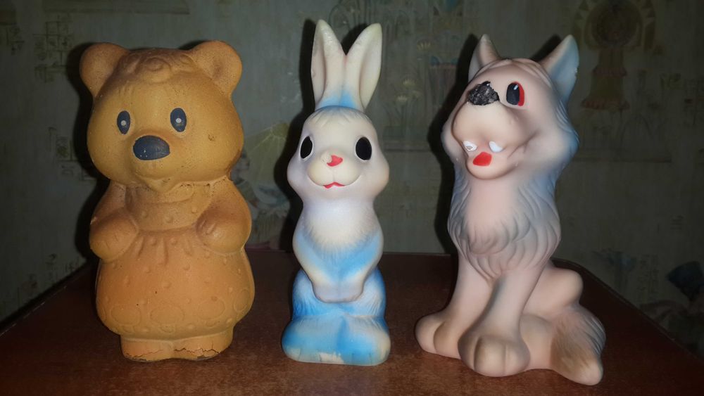 Куклы, игрушки резиновые СССР