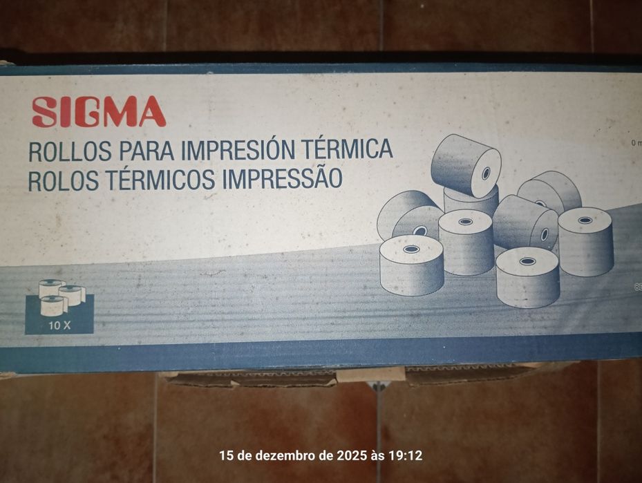 Impressora de talões BPT3 e rolos