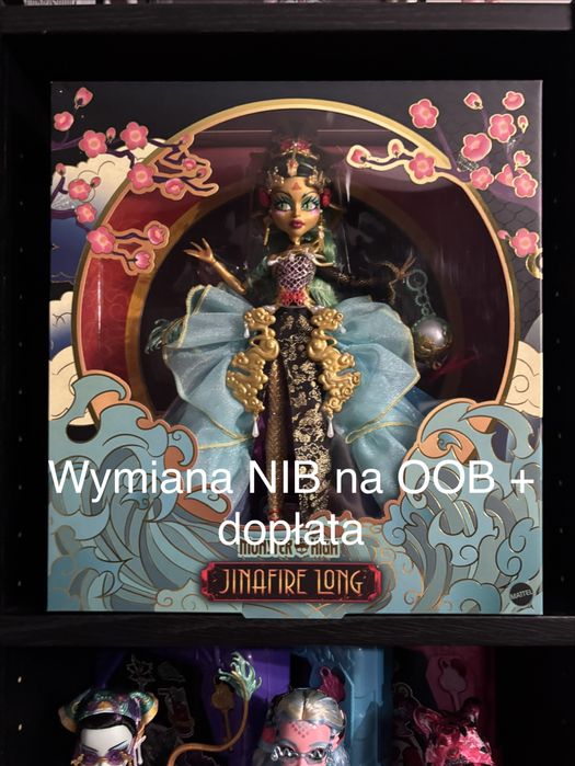 Wymiana NIB Monster High Jinafire Fang Vote na OOB + dopłata