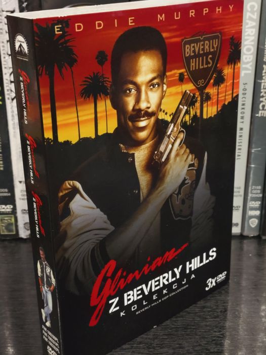 Gliniarz z Beverly Hills kolekcja 3 filmów DVD lektor+ napisy PL
