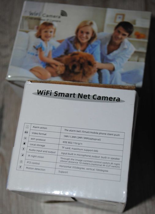 V380 Бездротова Wi-Fi камера 1080P HD нічного бачення. Ціна за 2 !