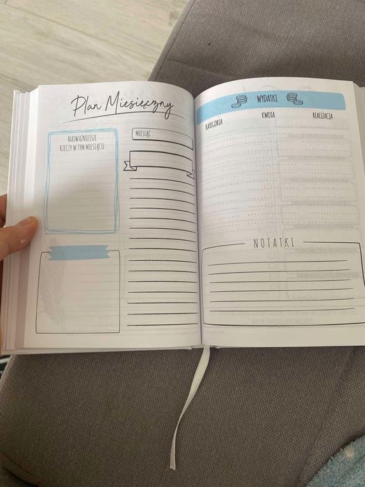 Notatnik, Notes, Planer dnia, tygodnia, miesiąca