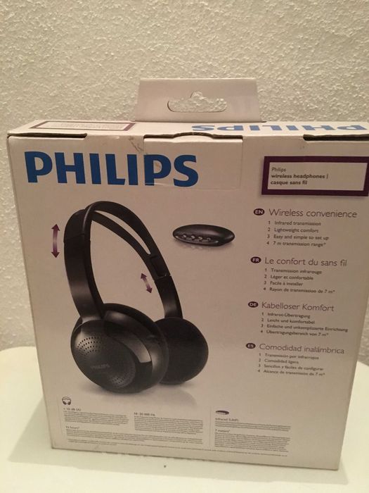 Philips Wireless Headphones  - Novos