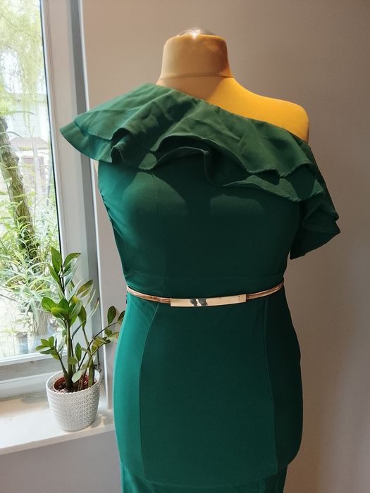 Elegancka sukienka maxi rozm XS
