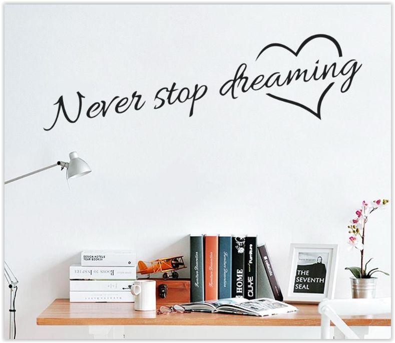 Frase Decorativa de Parede