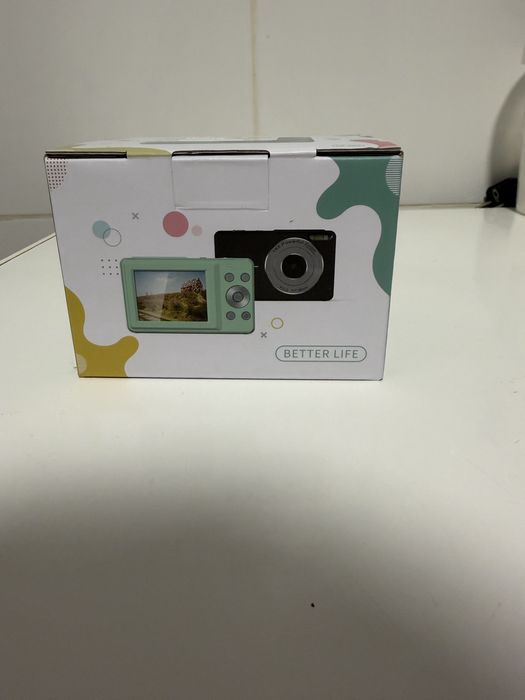 Câmara Digital Hd 1080p Foto E Vídeo Zoom 16x Cartão De Memória 32gb