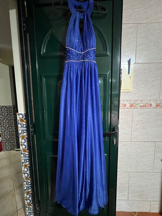 Vestido azul, usado 1 vez