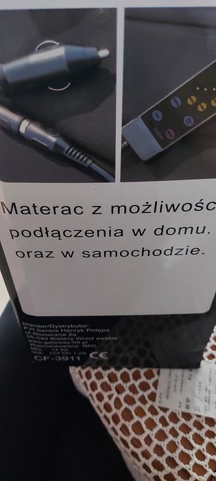 Materac masujący