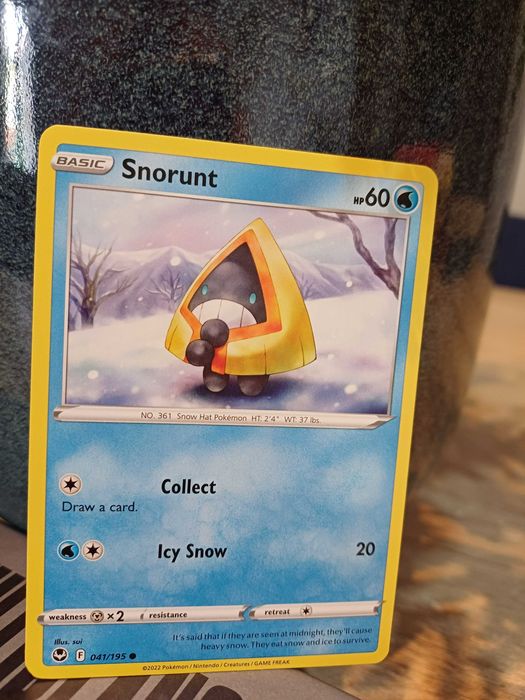 Carta Pokémon Snorunt #41