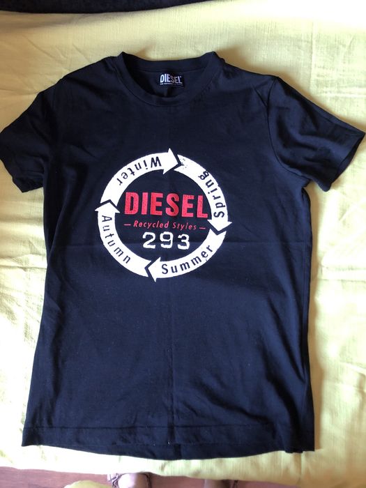 Tshirt/ bluzka czarna Diesel S/36, jak nowa