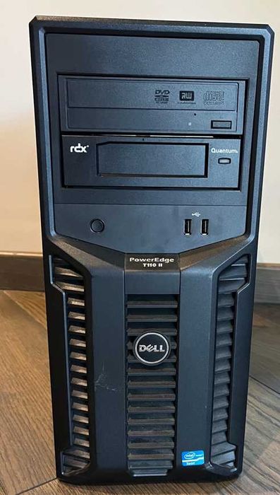 Serwer Dell PE T110 II Intel Xeon / 16GB RAM / 128GB SSD / Perc H310 - OKAZJA !!!
