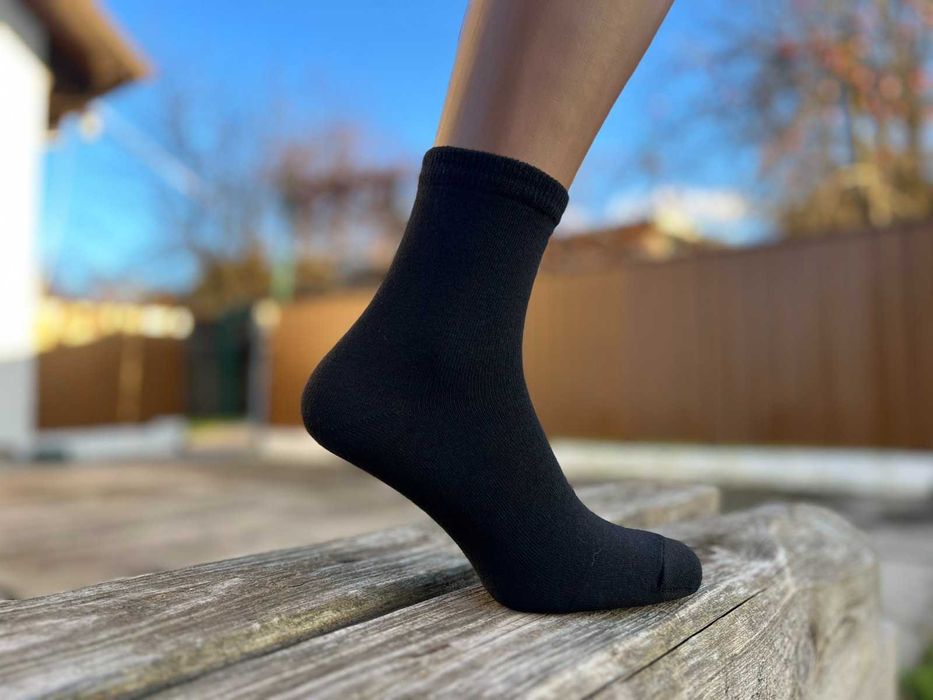 10пар 145грн носки мужские однотонні чорні класичні чоловічі шкарпетки