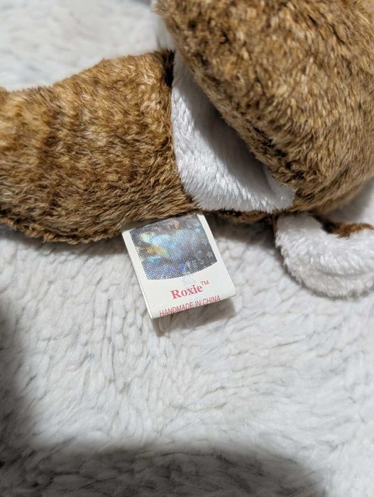 TY Beanie Babies Roxie renifer z czerwonym nosem 2000