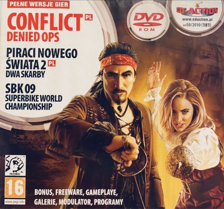 Gry PC CD-Action DVD nr 181: Conflict Denied, Piraci Nowego Świata 2