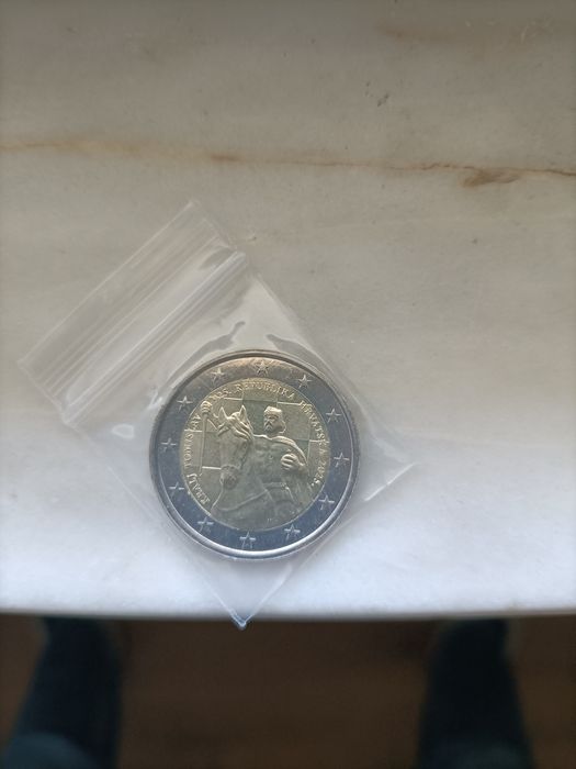 Moeda comemorativa 2 Euro Croácia 2025