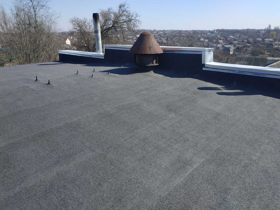Ремонт мягкой кровли. Кровля крыши еврорубероидом