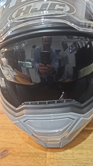 Capacete ihjc i100 com intercomunicador novo