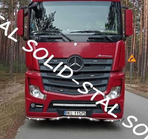 Orurowanie DOLNE / DZIELONE Mercedes Actros MP4 / MP5 POLEROWANE!