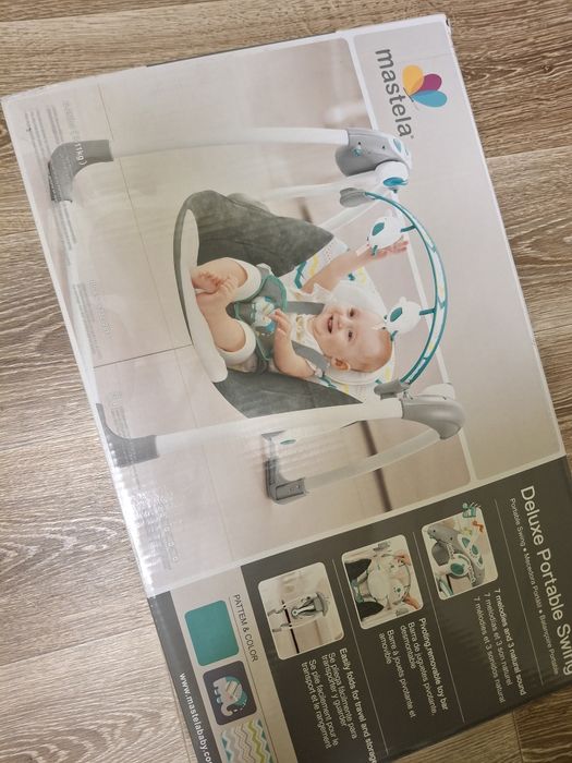 Дитячий заколисуючий центр-шезлонг-гойдалка Mastela