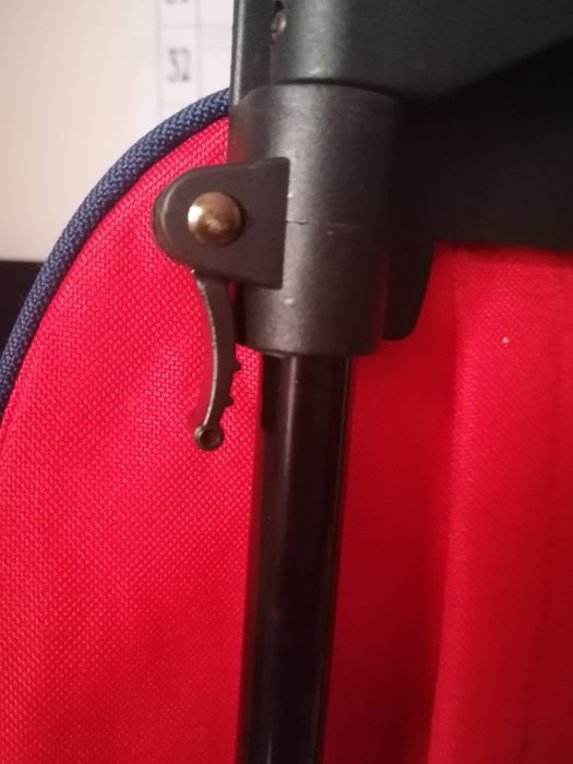 Mochila trolley com publicidade da Coca-Cola