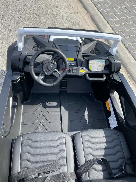 NOWY Ogromny Buggy Auto na akumulator dla 2 dzieci 4X200W 24V samochód